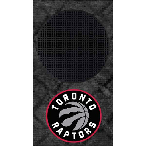 NBA Toronto Raptors Black Rust Xbox Series S Console Skin